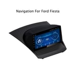 GPS Car Stereo - pour Ford Fiesta 2009-2017multimedia Radio 2 Din, Lecteur Automatique de Navigation Nav avec WiFi Bluetooth Liens Mirrored 9 Pouces à écran Tactile