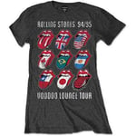 The Rolling Stones Ladies T-Shirt: Voodoo Lounge Tongues (XX-Large)