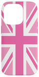 iPhone 14 Pro Pink, United Kingdom The Union Jack Flag Case