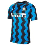 Nike Inter M NK BRT STAD JSY SS HM T-Shirt Homme, Blue Spark/(White) (Full Sponsor), FR : 2XL (Taille Fabricant : 2XL)