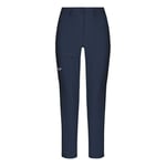 Salewa Pantalon Classique Puez Dolomitic 2 Durastretch pour Femme, Bleu, XXL