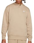 Nike Homme M Nsw Club Crw Bb Sweatshirt, Gris, M EU