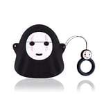 Viwind Coque Airpods 1/2,Etui Housse de Protection en Silicone pour Airpods 1/2,[Anti-Choc/Ultra-Mince/Supporte la Charge sans Fil] 3D Cute Soft Case Cover Boitier pour Airpods 1/2-No Face(Type B)