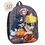 Backpack 3D NARUTO Sasuke Sakura Size 32x26x11cm ORIGINAL Vadobag