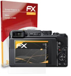 atFoliX 3x Film Protection d'écran pour Nikon Coolpix A1000 mat&antichoc