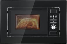 SMAD Built-in Microwave Oven 800W with Grill 1000W 20L 8 Auto Menus Child Lock