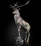 Bronze Stag Limited Edition by Michael Simpson Vantage Point