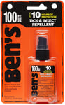 Ben's 100% DEET Mosquito Tick Insect Repellent, 1.25oz Pump, 3 Pack