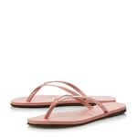 Havaianas Womens Ladies - Slim Metallic Strap Flip Flop - Pink - Size EU 35