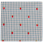 Flöss Polly Tvättlapp Berry/Blue Gingham | Blå | 0