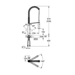 Grohe K7 Kjøkkenarmatur Dual Spray Krom