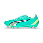 Puma Unisex ULTRA ULTIMATE MxSG Football Boots Adults - Green material_Synthetic - Size UK 12