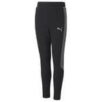 PUMA Joggebukse Evostripe - Sort/Grå Barn, størrelse YL/152 cm