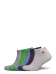 Shield Sneaker Socks 5-Pack Sockor Strumpor Green GANT