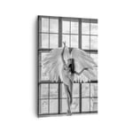 Impression sur Toile 80x120cm Tableaux Image Photo Femme Ange Vue Art Decoration