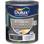 Ecran+ Sol - Peinture solvantée pour sols Intérieur et Extérieur - Ciment, béton, dalles, parquets et escaliers - Satin Gris Anthracite 2,5 L - Dulux