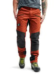 RevolutionRace Homme Nordwand Pro Pants, Pantalon Durable pour la randonnée et Autres activités de Plein air, Rusty Orange, L