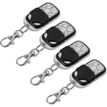 4pcs Universal Electric Garage Door Remote Control 433mhz Replacement - Crea