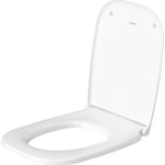 Duravit D-Code Compact toalettsete, soft close, hvit