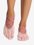 ToeSox Tec Full Toe Elle Grip Socks - Power