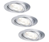 Paulmann 92797 - SETTI 3xLED/6,8W IP23 Kylpyhuoneen upotettava valo COIN 230V