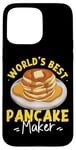 iPhone 15 Pro Max Pancake Lover Kids World's Best Pancake Maker Case