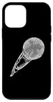 Coque pour iPhone 12 mini Microphone Musicien Karaoké Chanteur