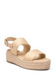 Tommy Hilfiger Mid Wedge Sandal Beige