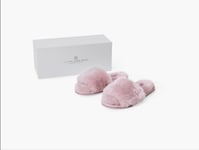 Carpe Diem Beds Fårskinnstofflor Rosa 40-41