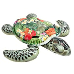 KIDS INFLATABLE SEA TURTLE RIDE HOLIDAY SUMMER RIDE CHILD BEACH FUN TURTLE TOY