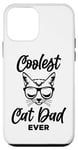 Coque pour iPhone 12 mini Le papa le plus cool des chats