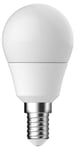 Clas Ohlson Klotlampa LED E14 4,2 W, varmvit