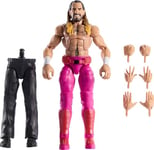 Mattel WWE Élite Seth « Freakin » Rollins Figurine articulée à Collectionner avec Accessoires, Premium Live Event, Coffret Wrestlemania avec éléments de la Figurine Howard Finkel, JCJ51