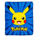 Northwest Jeté de lit en Polyester Pokémon Burst Pika, 117,8 x 152,4 cm