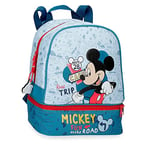 Disney Mickey Road Trip Sac à lunch Bleu 23x28x13 cms Polyester 8,37L