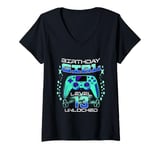 Womens 13th Birthday Gamer Gift Girl Age 13 Year Old Gaming Girls V-Neck T-Shirt