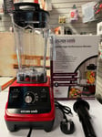 Kitchen Genie HI-POWER Powerful Blender 1500W 2 Litre Juice ICE CRUSHER Red