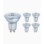 OSRAM LED Spotlight GU10 Dimbar 3,4W 4000K 5-pak 4099854043055