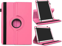 Housse Tablette Universelle De 7 À 8 Pouses, Étui De Protection Tablette Tactile 7""/8"" Pour Ipad Huawei Lenovo Samsung Acer Dell Hp Teclast P85 Qunyico Y7 Blackview Haehne Alcatel, Rose