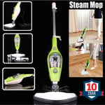 10 in 1 Electrical Steam Mop 1500W Handheld Upright Floor Carpet Steamer Cleaner