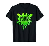 Funny Slime Scientist Mad Slimentist Slime Green T-Shirt