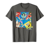 The SpongeBob SquarePants Movie Crew Cheering Poster T-Shirt