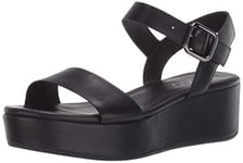 ECCO PLATEAUSANDAL, Platform Sandals Women’s, Black (BLACK 1001),6.5/ 7 UK EU