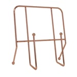 Metal Cookbook Holder Copper Wire Recipe Cooking Baking Book Display Rack Stand