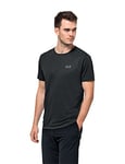 Jack Wolfskin Men's Pack & Go T M T-Shirt Black