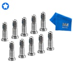 10x Bottom Dock Screws for iPhone SE/8/8 Plus/7/7 Plus/6S/6S Plus Silver