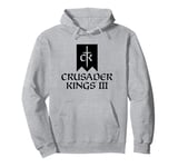 Crusader Kings III game logo black Pullover Hoodie