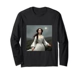 Portrait of Cathy - Wuthering Heights by Emily Brontë Long Sleeve T-Shirt