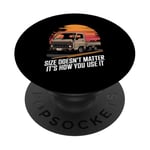 Japonais Kei Truck Driver Automobile Mini Camion PopSockets PopGrip Adhésif