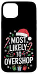 iPhone 15 Plus Holiday Shopper Most Likely To Overshop Christmas Shopping Case